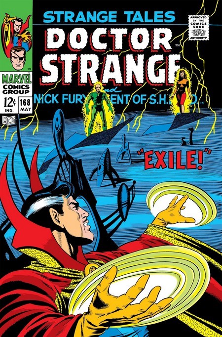 Погружаемся в комиксы: Strange Tales #161-168 - пора сконцентрироваться на магии - Моё, Супергерои, Marvel, Доктор Стрэндж, Ник Фьюри, Комиксы-Канон, Длиннопост