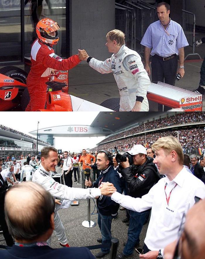Greatest rivals and best friends through the years - Formula 1, Michael Schumacher, Mika Hakkinen, Rivalry