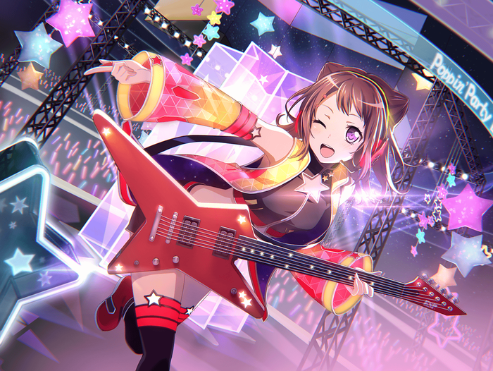 Bang Dream! - Poppin' Party -   , Anime Art, Bang Dream!, Bang Dream! Girls Band Party!, 