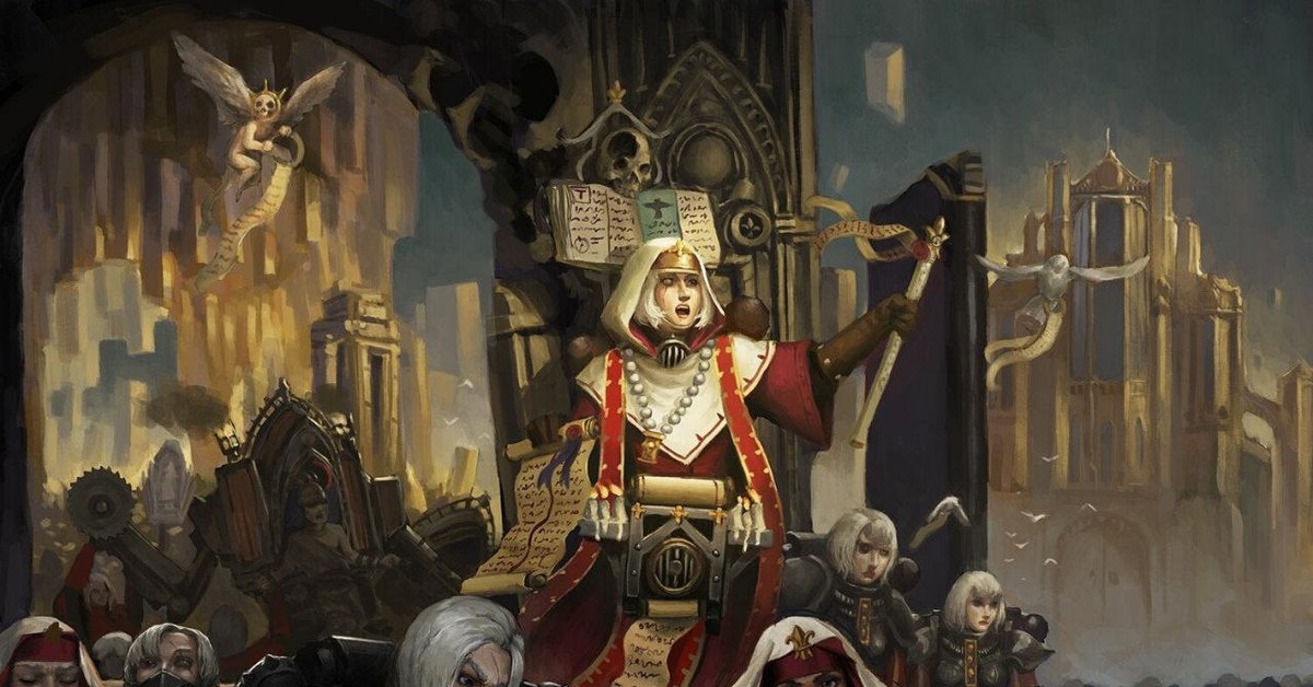 Warhammer 40 000 Gladius Adepta Sororitas Купить