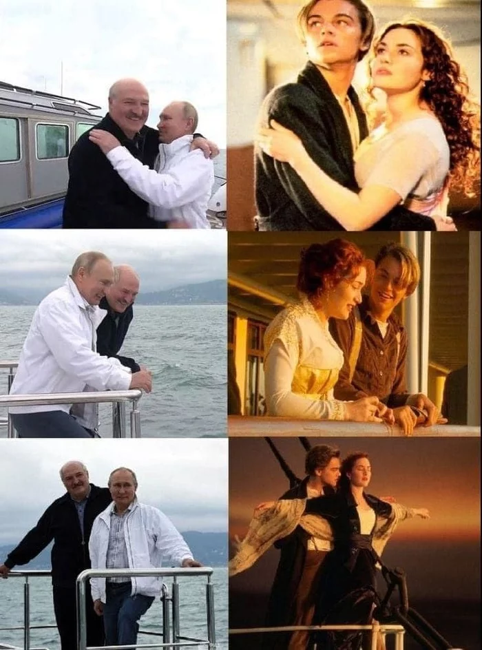 Well, something like this... - Humor, Politics, Alexander Lukashenko, Vladimir Putin