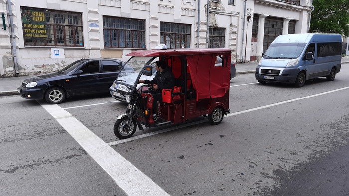 Моторикши уже в Харькове