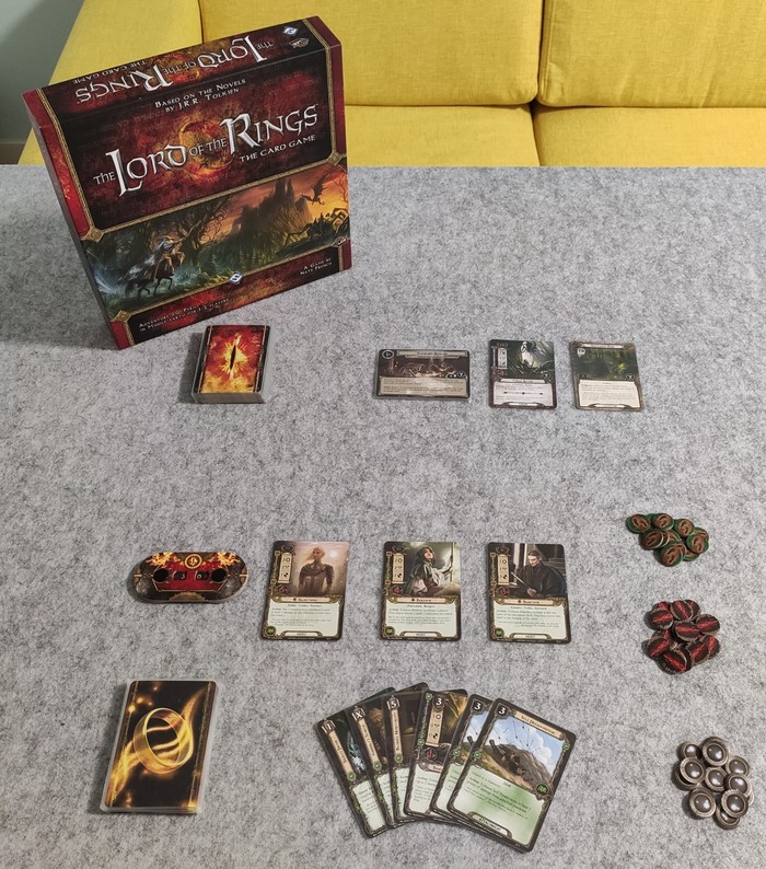 The Lord of the Rings: The Card Game  ,  ,  , , , , 