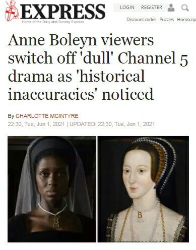 Not the Boleyn - Movies, Story, Repeat, Anne Boleyn, Blacks, Serials, Black people, Text, Screenshot