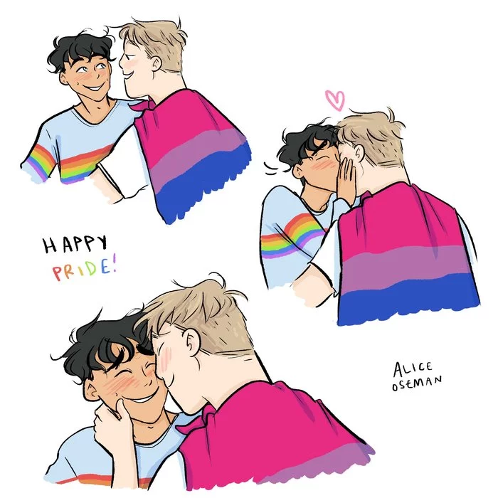 Happy pride! - Gays, Bisexuality, Art, LGBT, Longpost