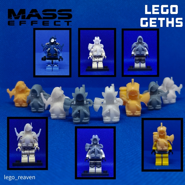 Lego Mass Effect Geths LEGO, Mass Effect, , , , , 
