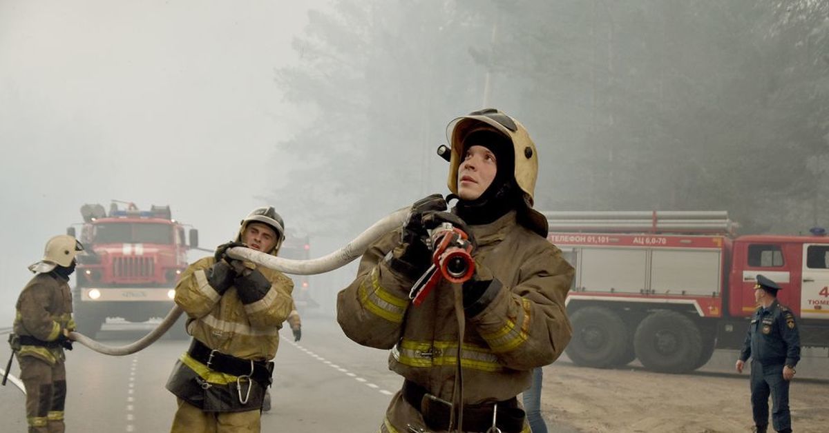 How natural fires are extinguished - Fire, Firefighters, Ministry of Emergency Situations, Avialesokhrana, Forest, Longpost