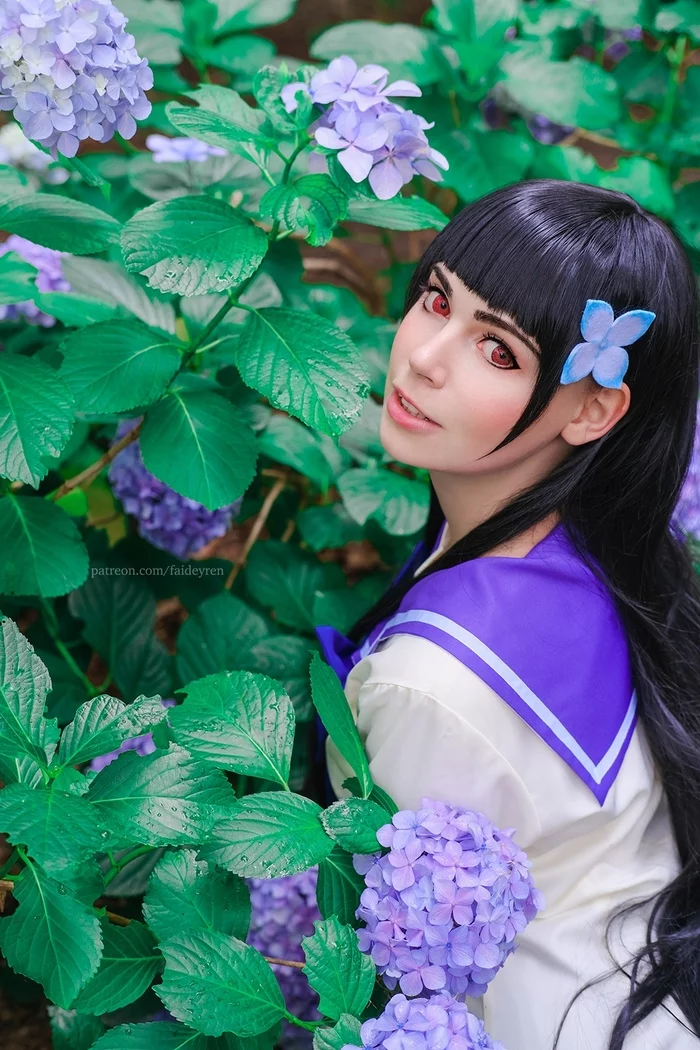 My Sancarea cosplay in honor of the rainy season - My, Faid Eyren, Cosplay, Sankarea, , Longpost