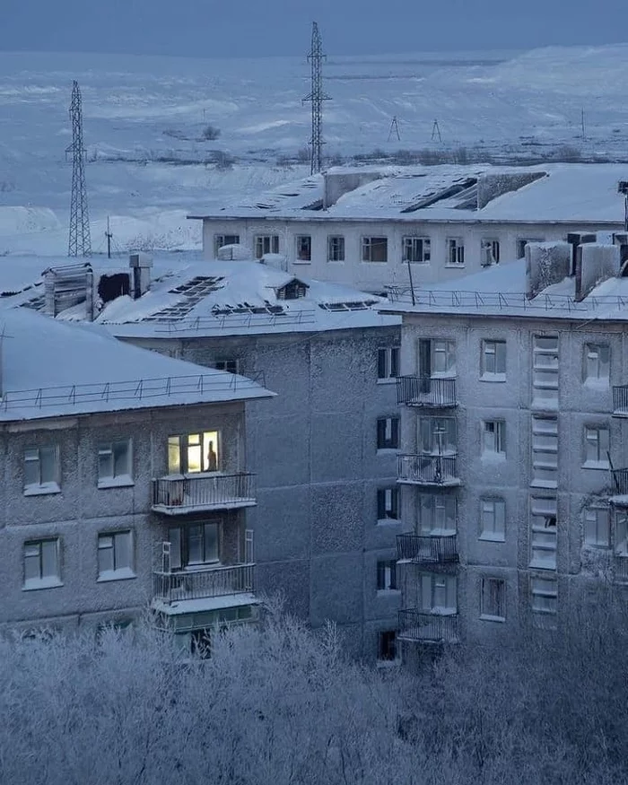 The Last Resident Soviet (Vorkuta) - Loneliness, Vorkuta, Komi, From the network, Abandoned, The photo