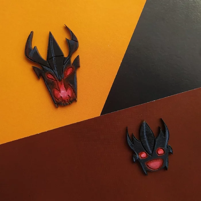 Badges for Dota 2 and Dota 2: Dragon's Blood - My, Dota 2, Blood of the Dragon, Pooj, Handmade, Icon, Longpost