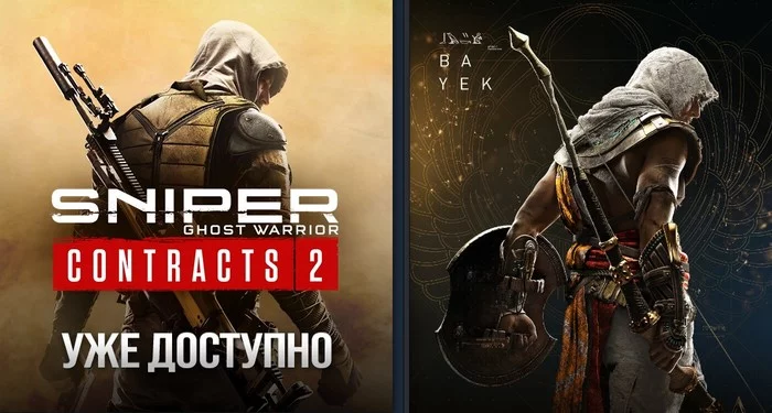 It seemed to me alone? - My, Games, Computer games, Snipers, Assassins creed, Sniper Ghost Warrior, Assassins creed origins, Similarity, One to one, , Плагиат, Steam