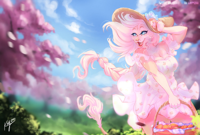 Peach Blossoms , , , Furry Lion, Kaymiika