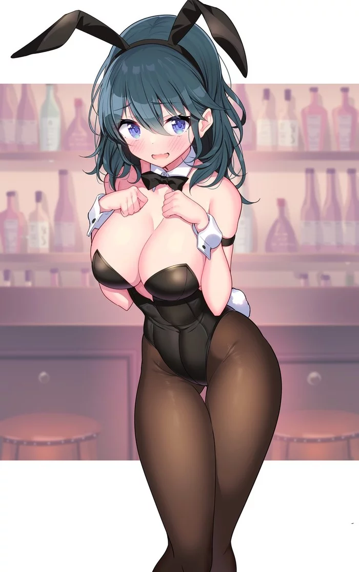 Anime Art - NSFW, Byleth, Аниме, Anime Art, Fire Emblem, Bunnysuit