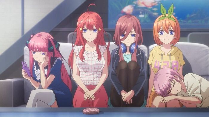 Five brides - Anime art, Anime, Gotoubun no hanayome