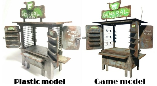 Fallout marketplace - My, Stand modeling, Fallout, Board games, Desktop wargame, Wargame, Needlework without process