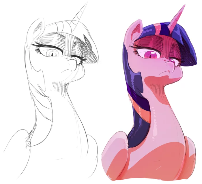 Princess - duck looks down on you - My little pony, Twilight sparkle, Sunibee