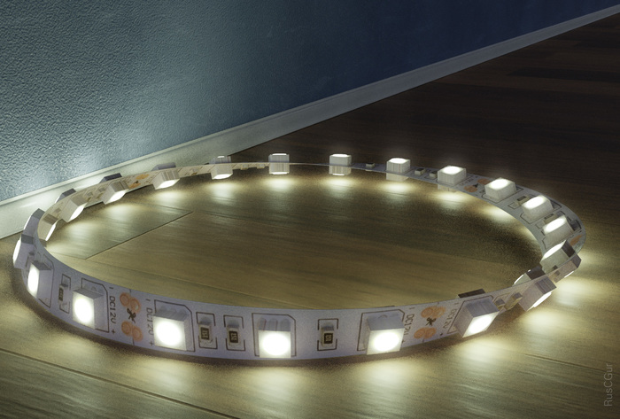Светодиодная лента Мёбиуса