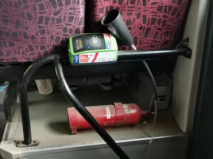 New rules for fire extinguisher - My, Bus, Fire safety, Fire extinguisher