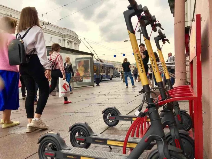 Self - Bullying - My, Scooter rental, Safety, Saint Petersburg, Kick scooter