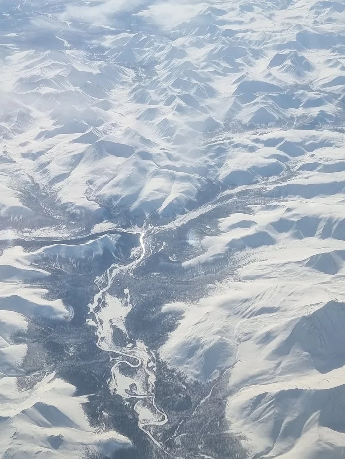The mountains - Longpost, Snow, Ural mountains, My