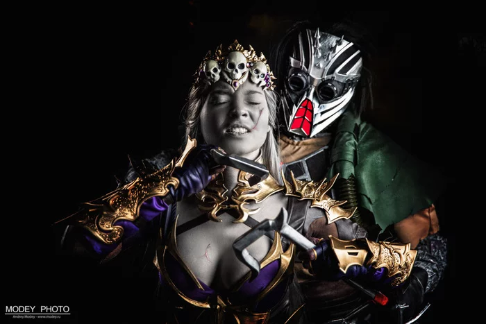 Cosplay Sindel and Cabal from Mortal Kombat 11 - My, Mortal kombat, Mortal kombat 11, Cosplay, Gamers, Sindel, The Cabal, Computer games, Fighting, , Costume, Needlemen, Hobby, Longpost