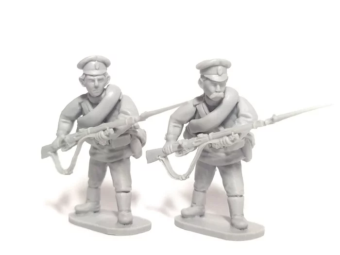 Russian imperial army, part 2 - My, Stand modeling, Miniature, Painting miniatures, Modeling, World War I, Toy soldiers, Models, Desktop wargame, Longpost