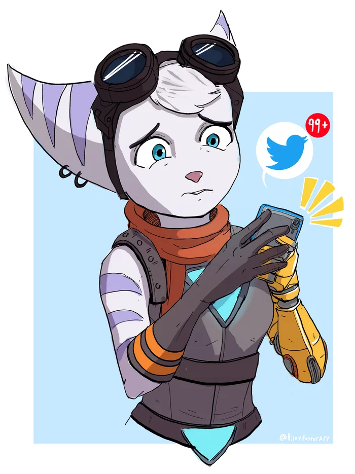 Rivet art - Rivet, Ratchet and clank, Арт