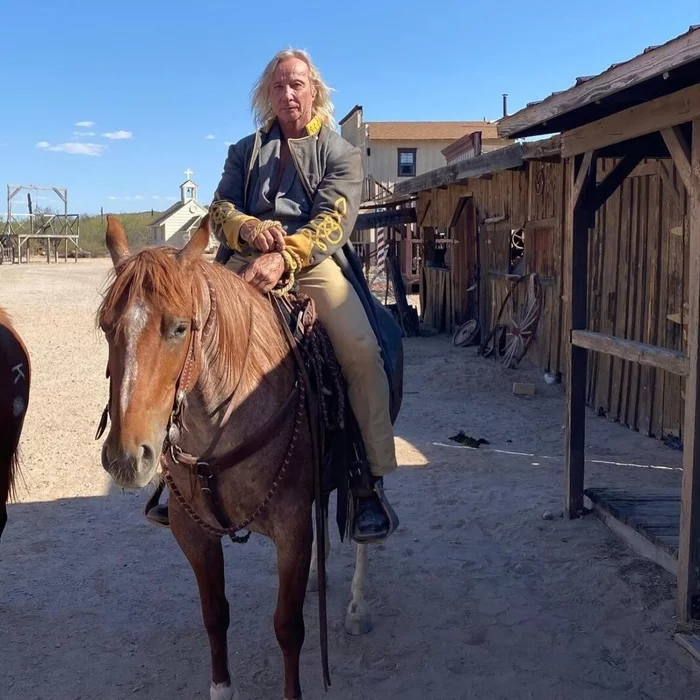 Matthias Hughes in Nevsky's film The Attack on the Rio Bravo - Alexander Nevskiy, , Боевики, Alexander Nevsky (actor)