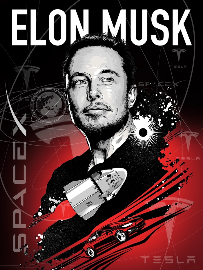  -   ?  , Tesla, SpaceX