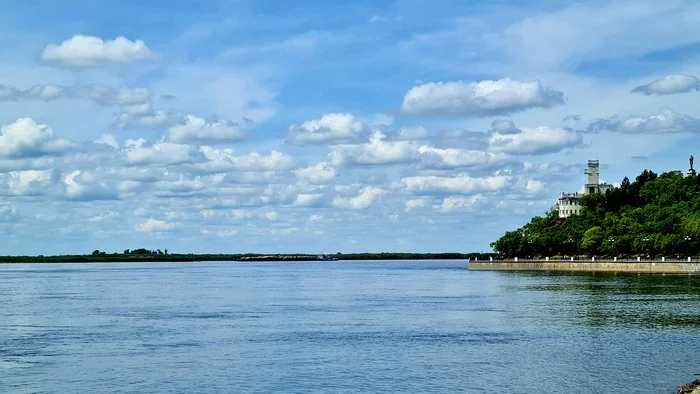 Хабаровский Утес - Моё, Мобильная фотография, Небо, Хабаровск