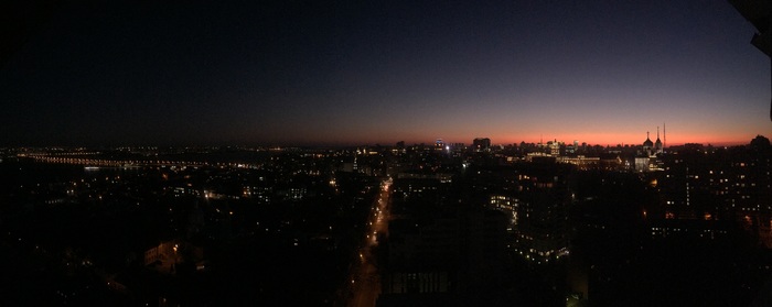 Skylines, wires, sunsets - My, Horizon, Roof, Winter, Summer, Spring, Autumn, Longpost