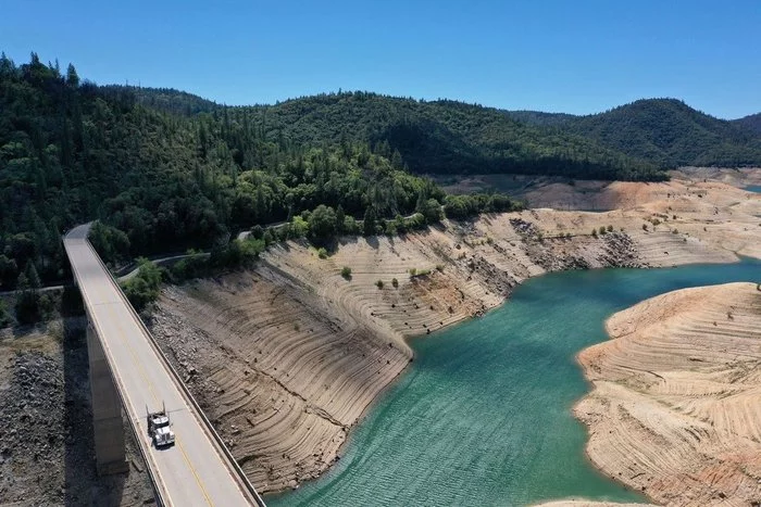 Oroville Reservoir (California) - California, The photo, Travels, Reservoir, River, Water, Nature, USA