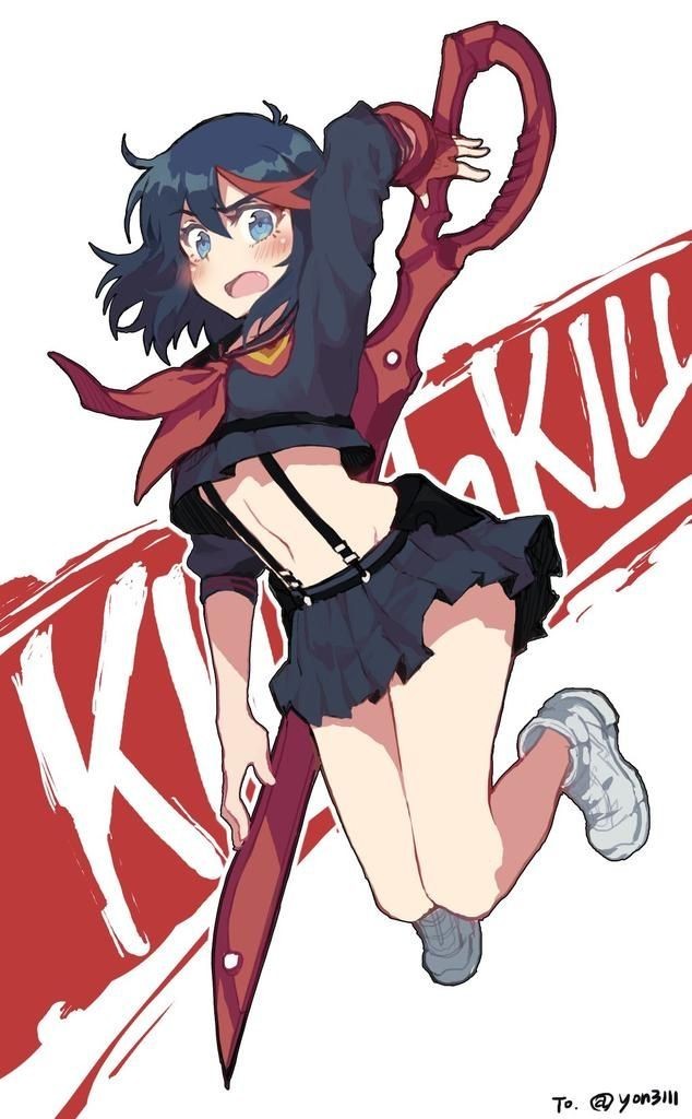   Anime Art, , Matoi Ryuuko, Kill la Kill