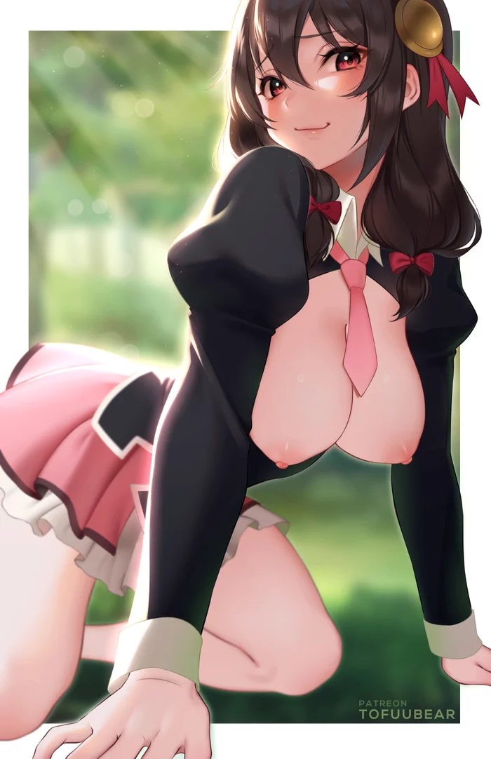 Anime Art - NSFW, Anime art, Anime, Erotic, Hand-drawn erotica, Yunyun, Konosuba