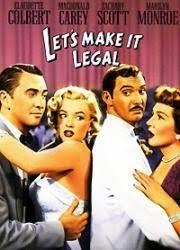 Marilyn Monroe in Let's Do It Legally (V) Magnificent Marilyn Series 496 - Cycle, Gorgeous, Marilyn Monroe, Actors and actresses, Celebrities, Blonde, 50th, Movies, , Hollywood, USA, Hollywood golden age, 1951, Movie Posters