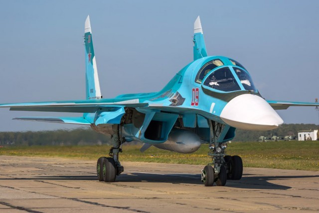 Su-34s will bomb targets of a mock enemy near Voronezh during the exercise - Teachings, Voronezh, Airplane
