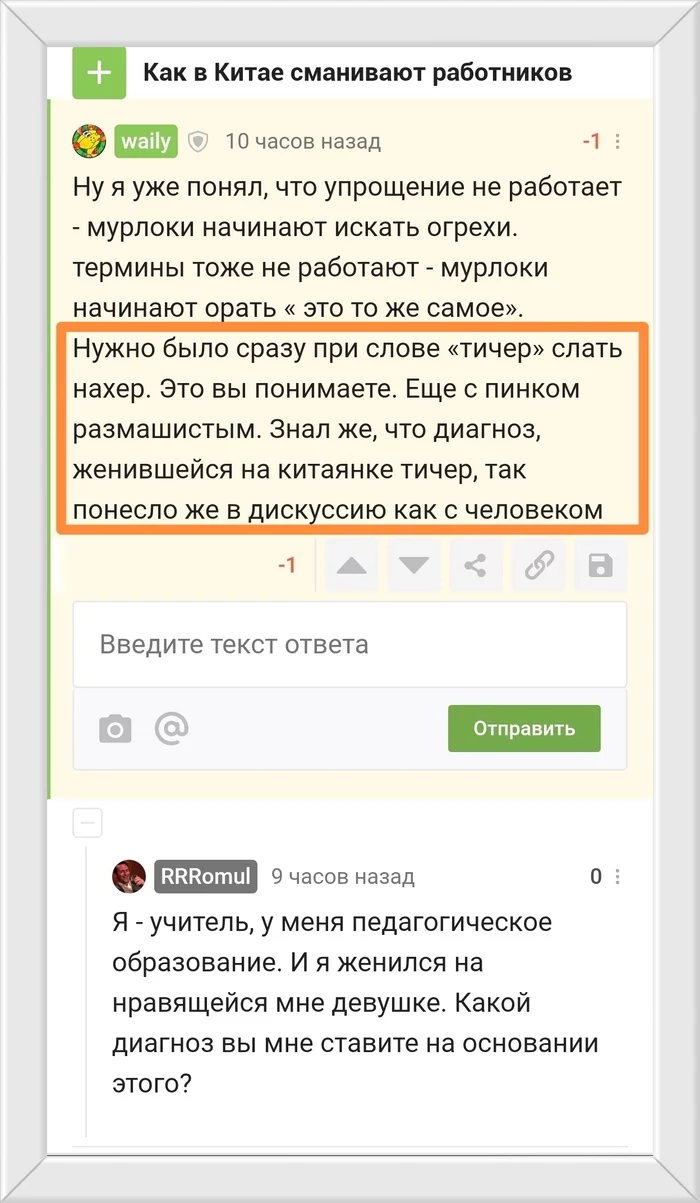 Волк в овечьей шкуре - Китай, Оскорбление, Длиннопост, Сообщества Пикабу