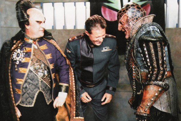 A little bit of nostalgia 38: Behind the scenes Babylon 5 - Babylon 5, Serials, Actors and actresses, Photos from filming, Behind the scenes, Straczynski, Longpost