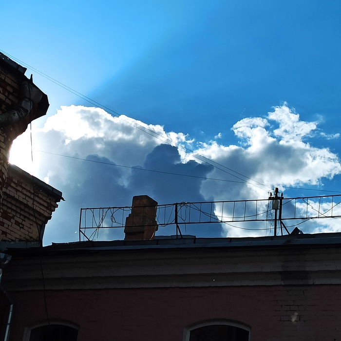 Облака как карта мира