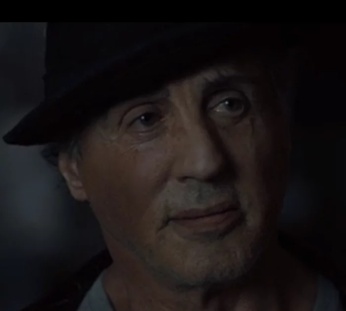 Oh that ageless rocky facelift - My, Rocky, Sylvester Stallone, , Movies, Scene from the movie, Plastic surgery