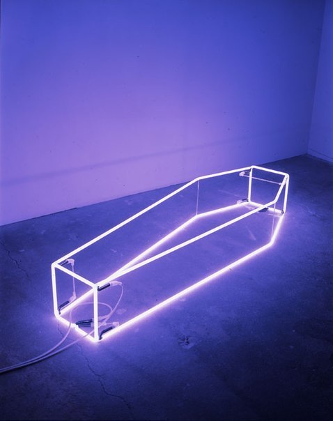 Neon - Art, Coffin, Neon, Light, beauty