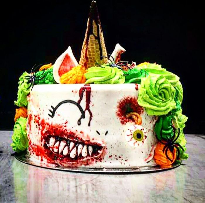 Розочка на тортик