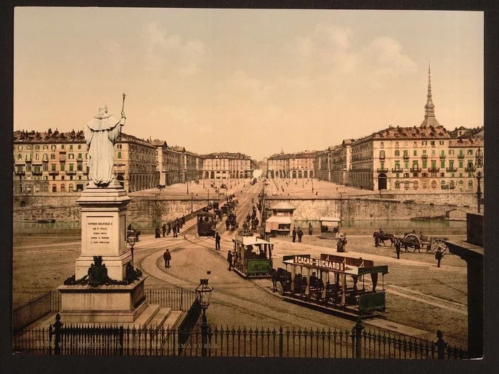 Turin at the end of the 19th century - Architecture, Story, Italy, Turin, Longpost