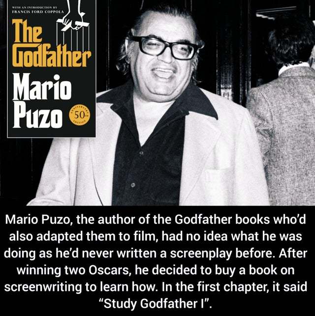 Godfather - Godfather, Scenario, Interesting, Movies, Mario Puzo