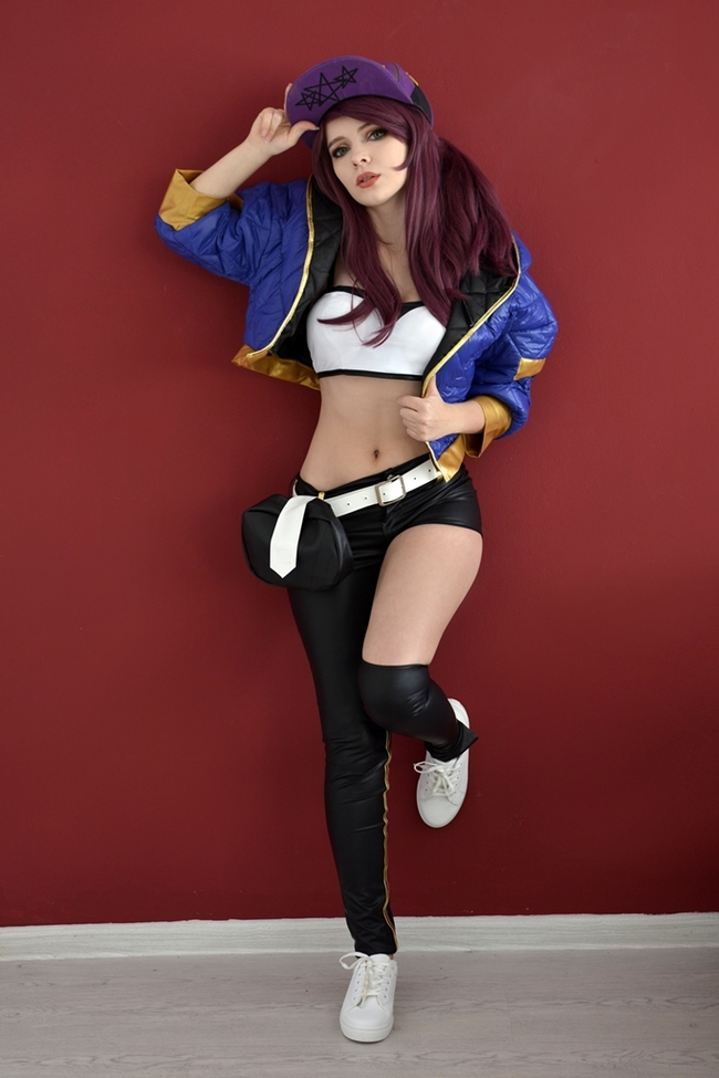 Evenink – K/DA Akali - NSFW, Косплей, Эротика, Чулки, Девушки, League of Legends, Evenink, Длиннопост