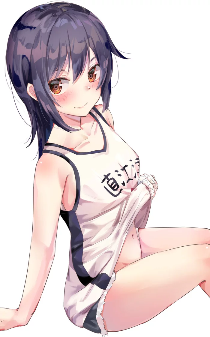 Не верь ей! на ней есть шорты) - Аниме, Anime Art, Monogatari series, Kanbaru Suruga, Naisyo dayo