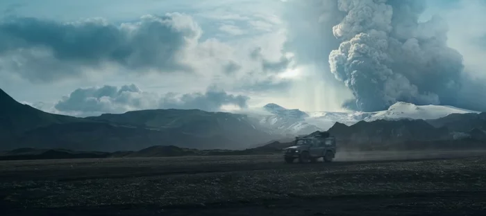 A girl covered in ash appeared on an Icelandic glacier. - My, Serials, Overview, Iceland, Reykjavik, Volcano, Nature, Mystic, Drama, , Europe, Natural phenomena, Eruption, Geology, Video, Longpost, Netflix