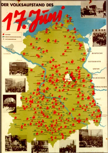 Рабочее восстание в ГДР, 1953 год - ГДР, Восстание, Танки, Фотография, История, Видео, 20 век, Длиннопост