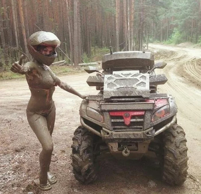Dirty rides - Girls, ATV, Off road, Dirt, Sexuality, Nature