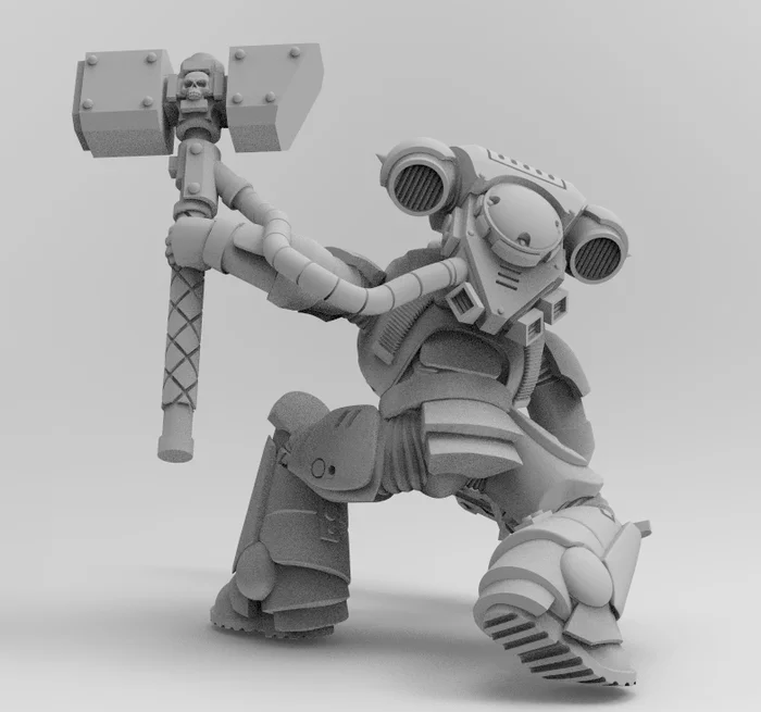 Давайте поговорим про 3d печать миниатюр - Моё, Wh miniatures, 3D печать, 3D моделирование, Миниатюра, Warhammer 40k, Длиннопост
